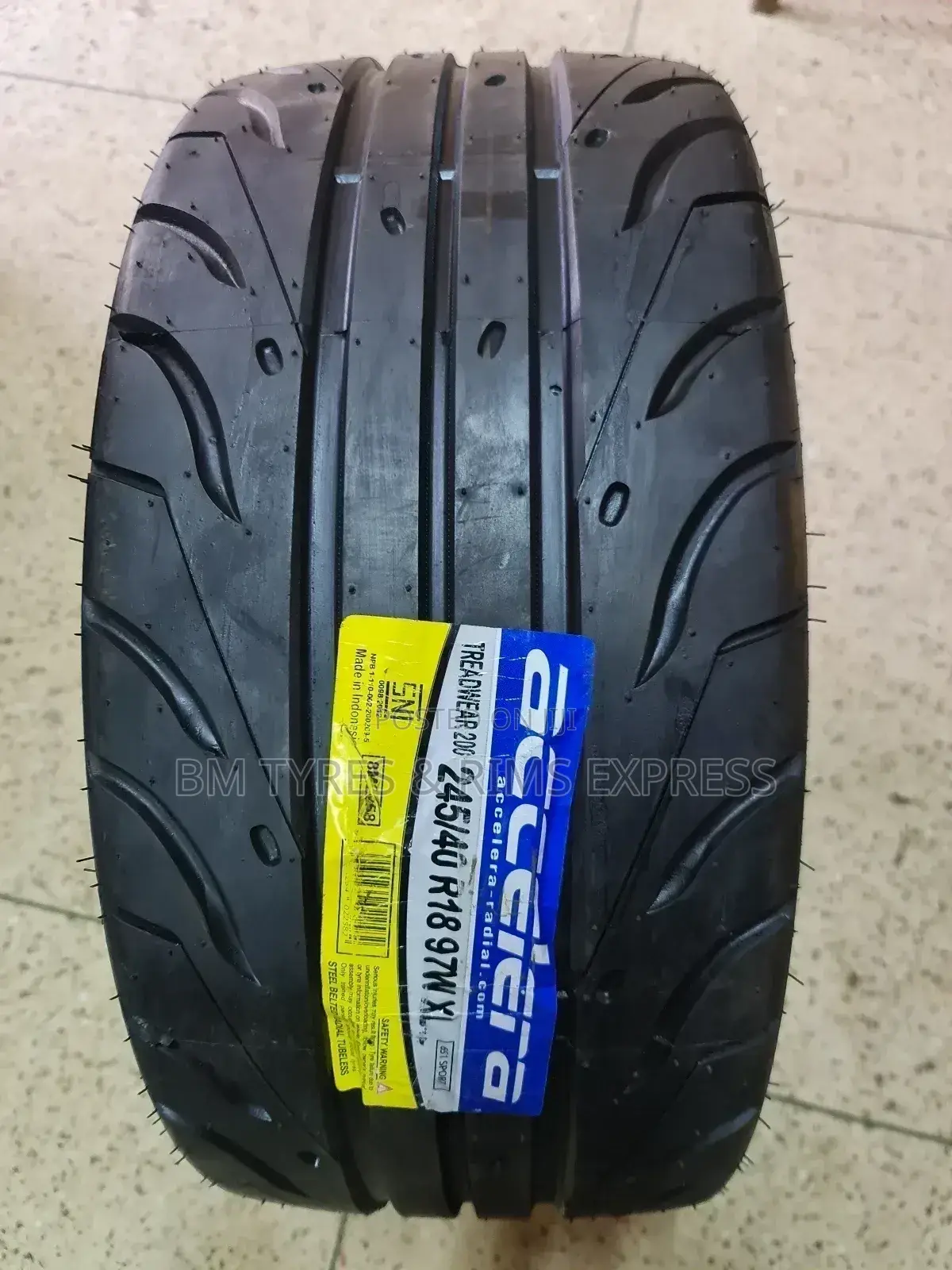 245 /40 R18 Accelera Tyres (Indonesia)