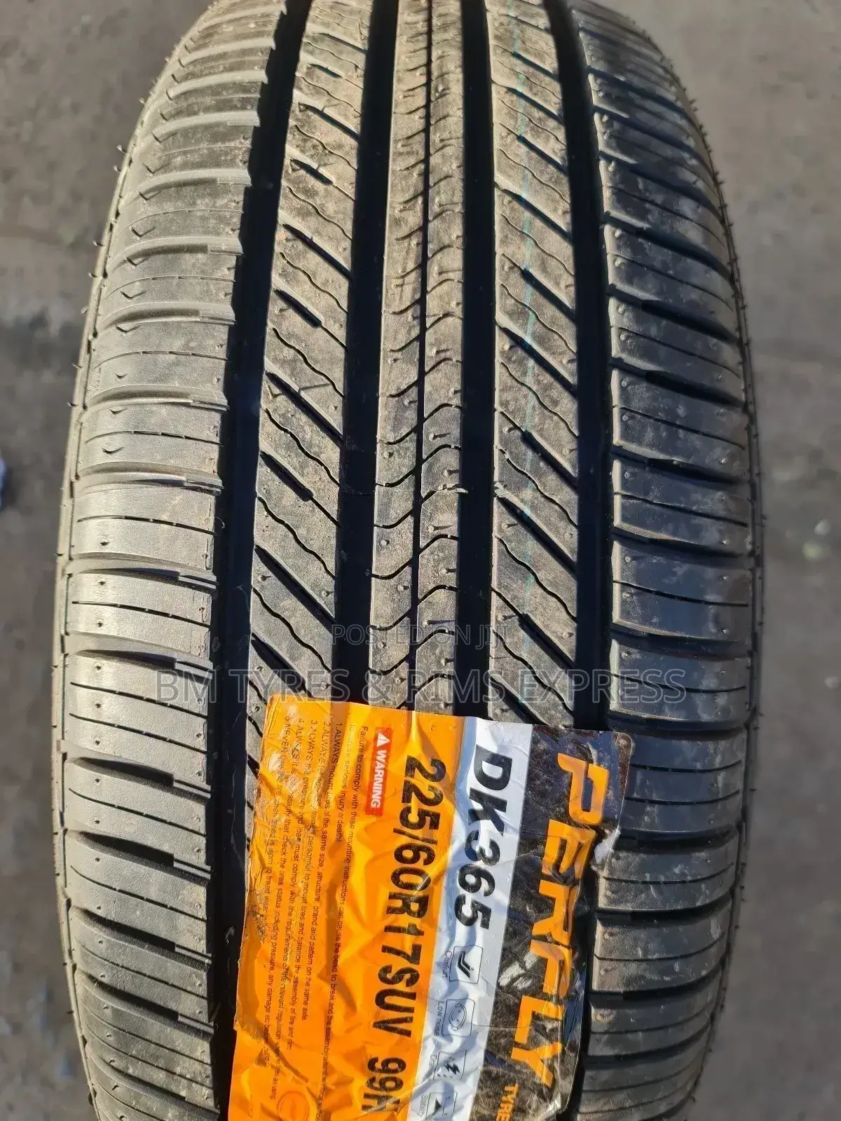 225 /60 R17 PERFLY TYRES (Highway)