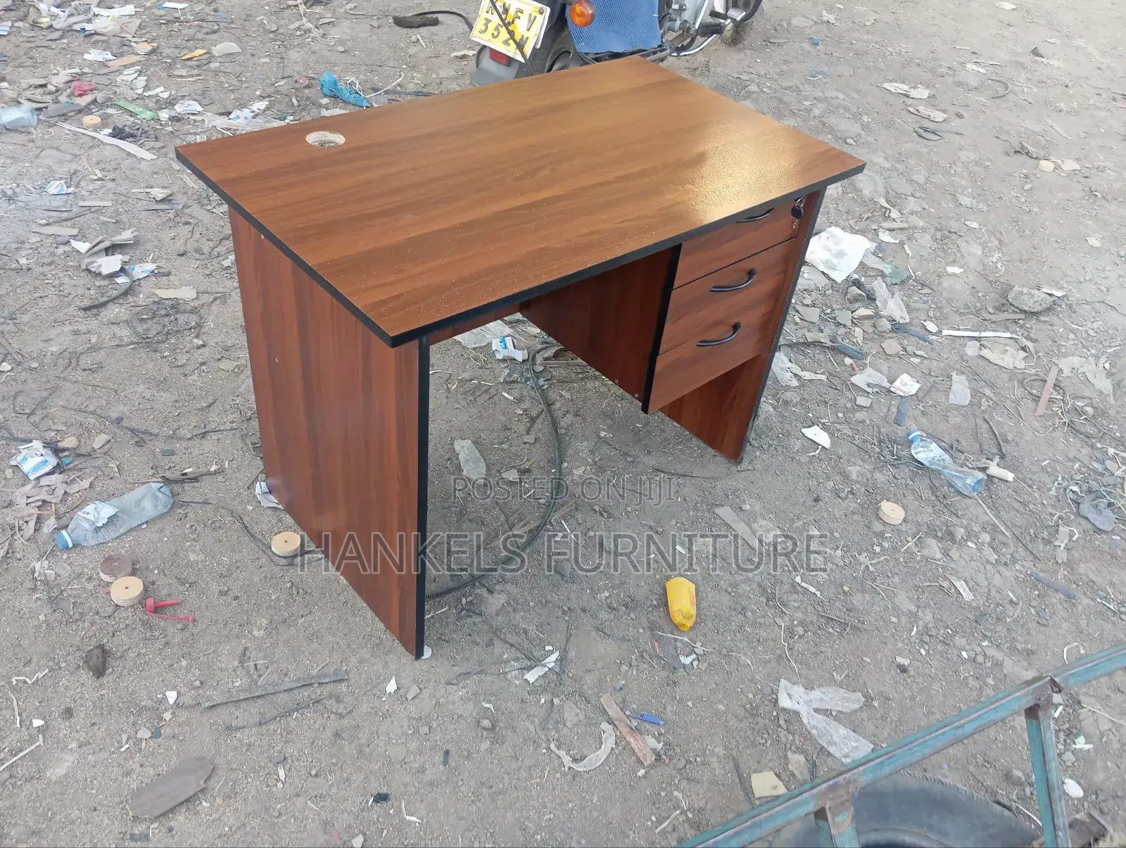 Dark Walnut Study Table