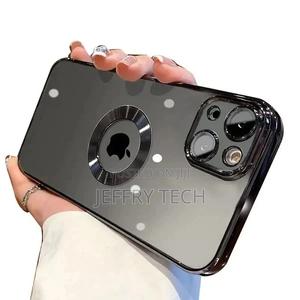 iPhone 13 Transparent Electroplating Case With Camera Protec - thumbnail 2