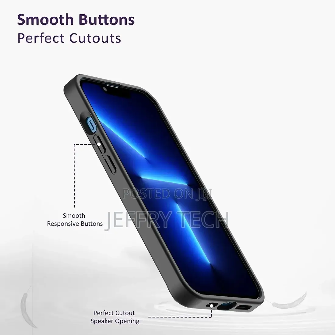 iPhone 13 Soft Hybrid Transparent Metal Camera Protection Ca