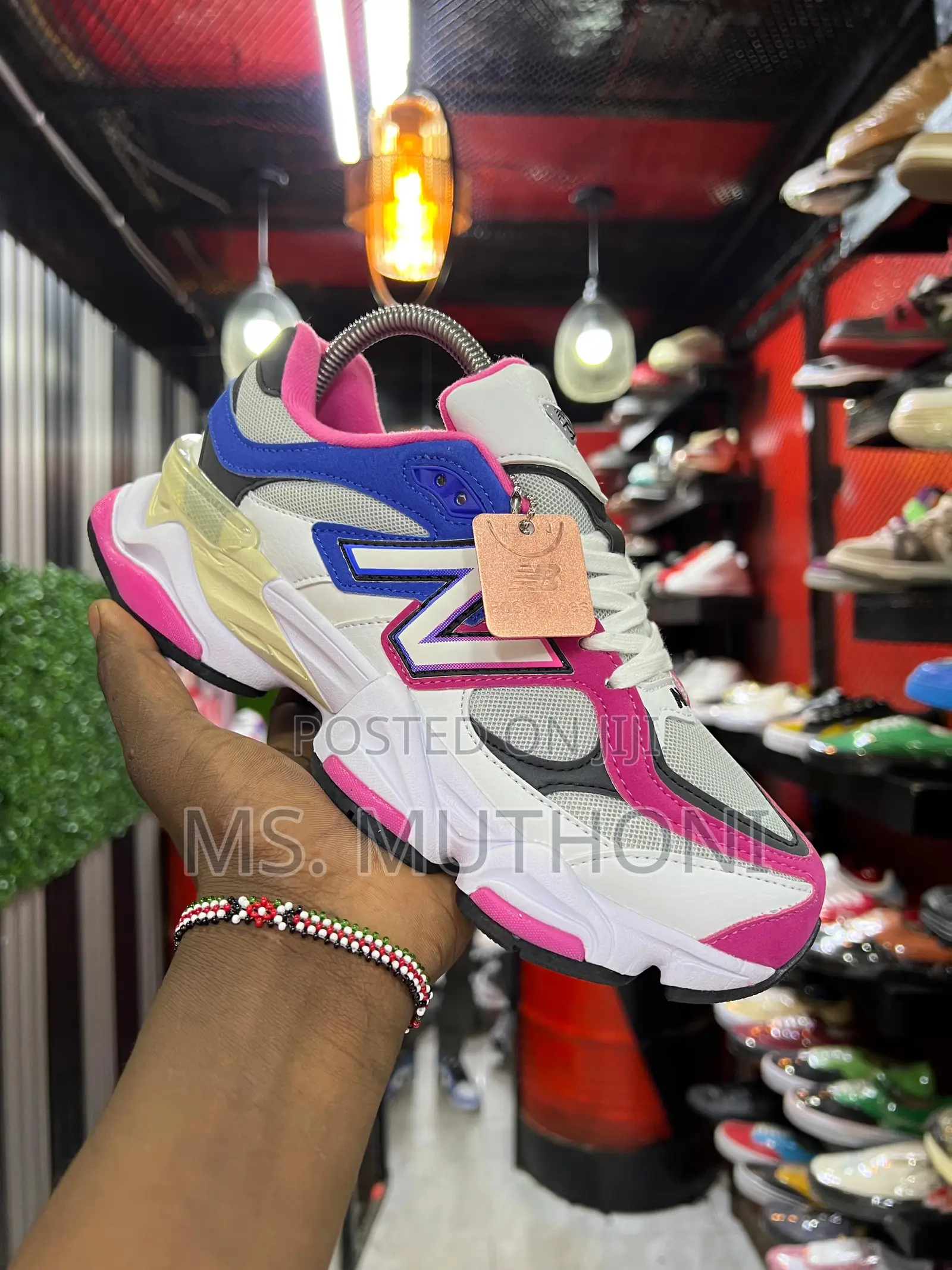 New Trendy *N/B 9060 Pink Purple*/ Size: 36-42