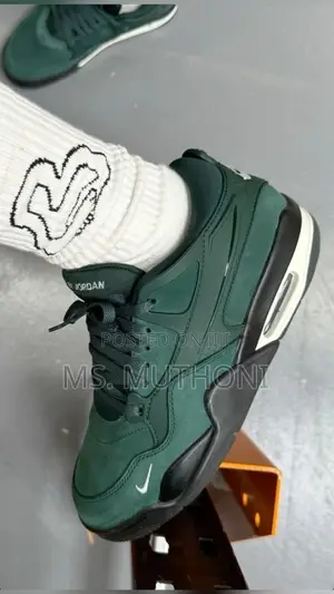 NEW IN!! Nigel Sylvester X Air Jordan4 “Driveway Fence Green