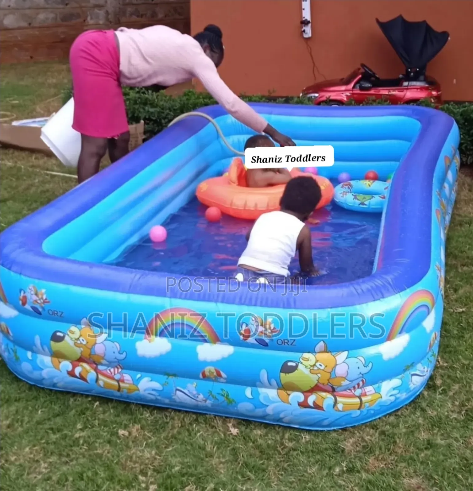 Above Ground Inflatable Pool for Kids