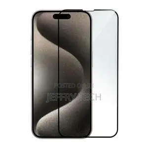 iPhone 15 Anti Glare Matte Finish Tempered Glass -