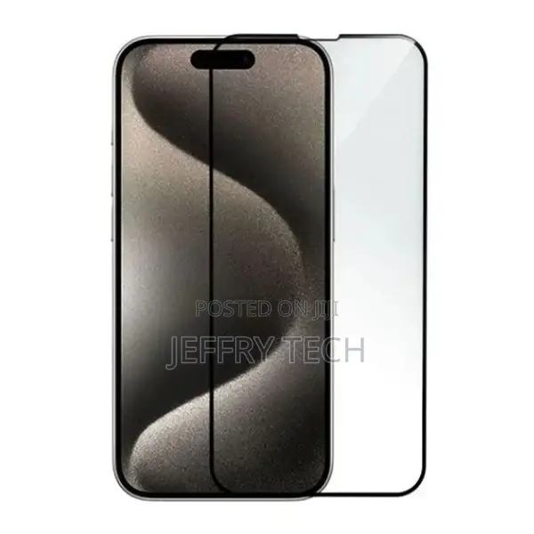 iPhone 15 Anti Glare Matte Finish Tempered Glass -
