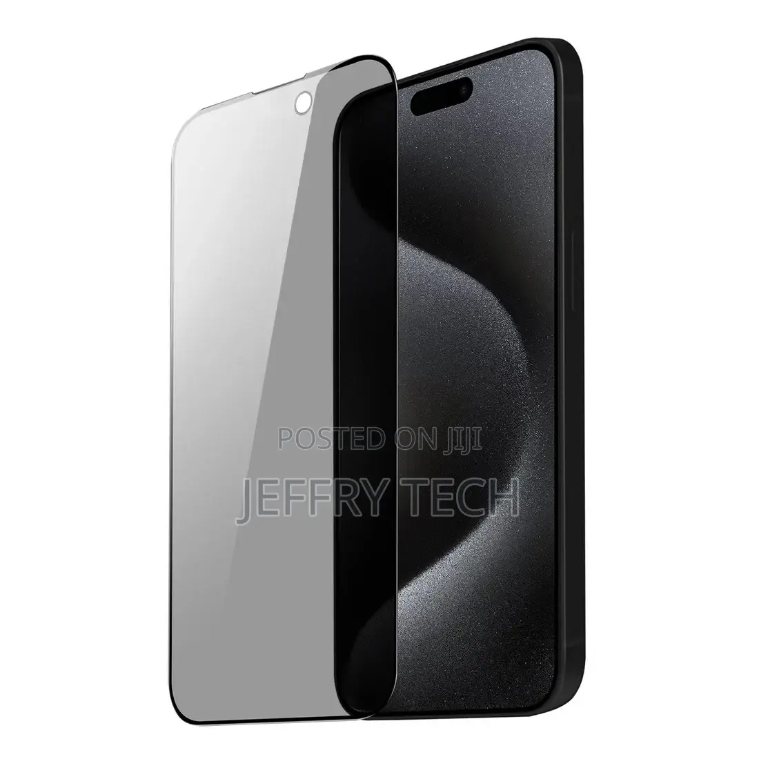 iPhone 15 Plus Anti Spy Privacy Tempered Glass Screen Protec