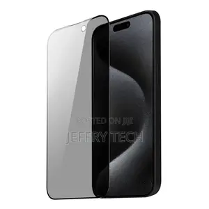 iPhone 15 Plus Anti Spy Privacy Tempered Glass Screen Protec