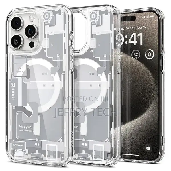iPhone 15 Pro Ultra Hybrid Zero One Magfit Magsafe Matte Cas