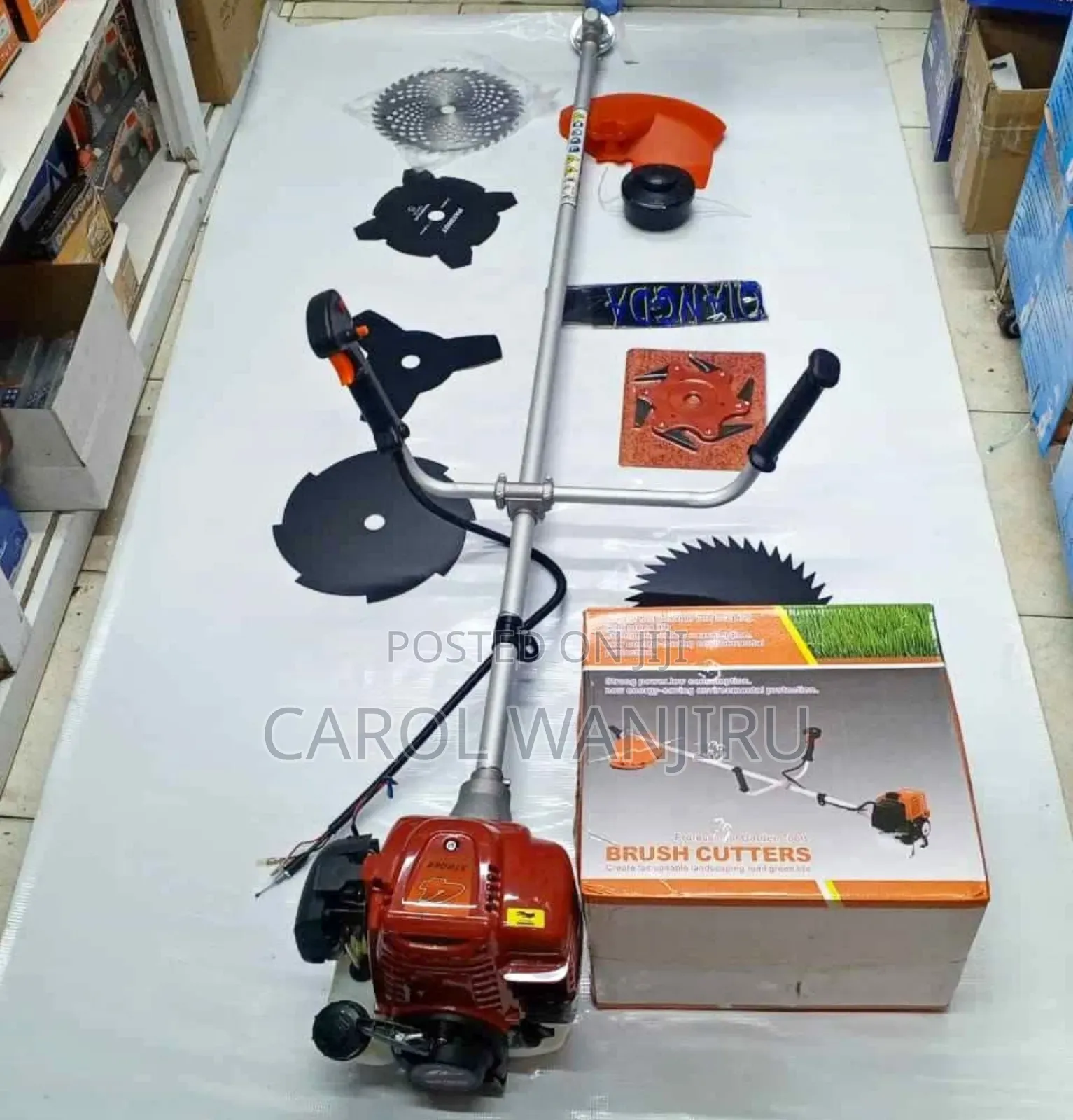 Brush Cutter Machine With 8 Blades/ Grass Cutter Machine