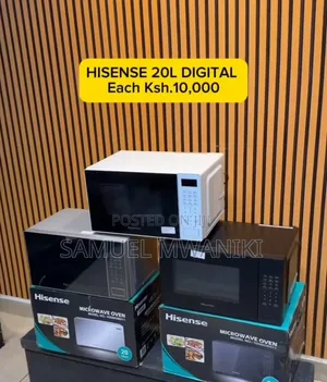 Hisense 20l Digital Microwave
Latest Model