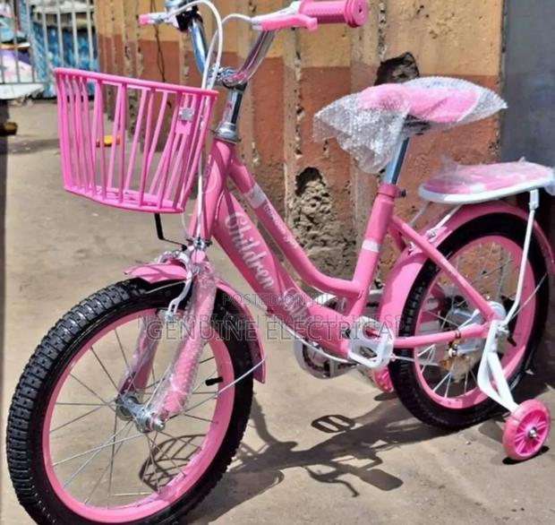 Size 20 Pink Bicycle - main view