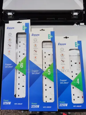 Ensave Extension Cables 3250watts Premium Surge Protection