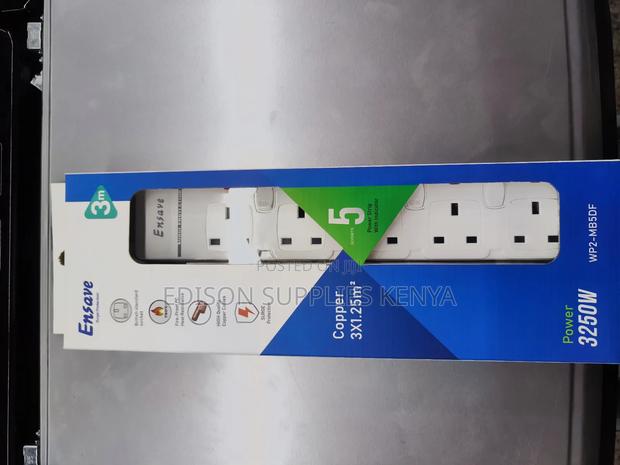 Ensave Extension Cables 3250watts Premium Surge Protection - thumbnail 6