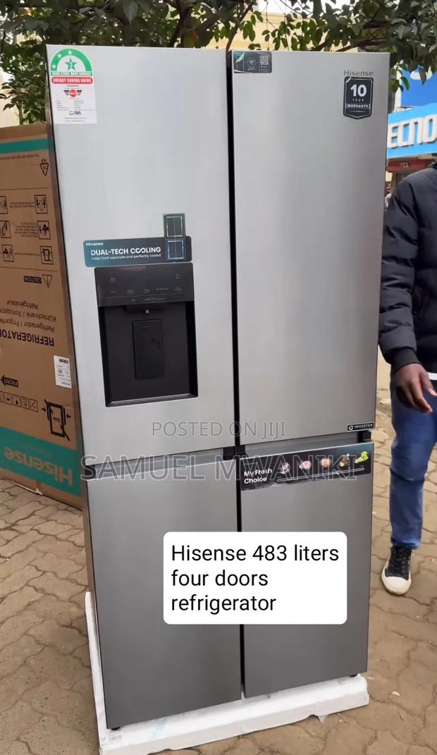 Hisense 483L French Door Fridge No Frost