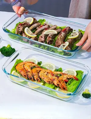 Glass Baking Pans a Set of 2