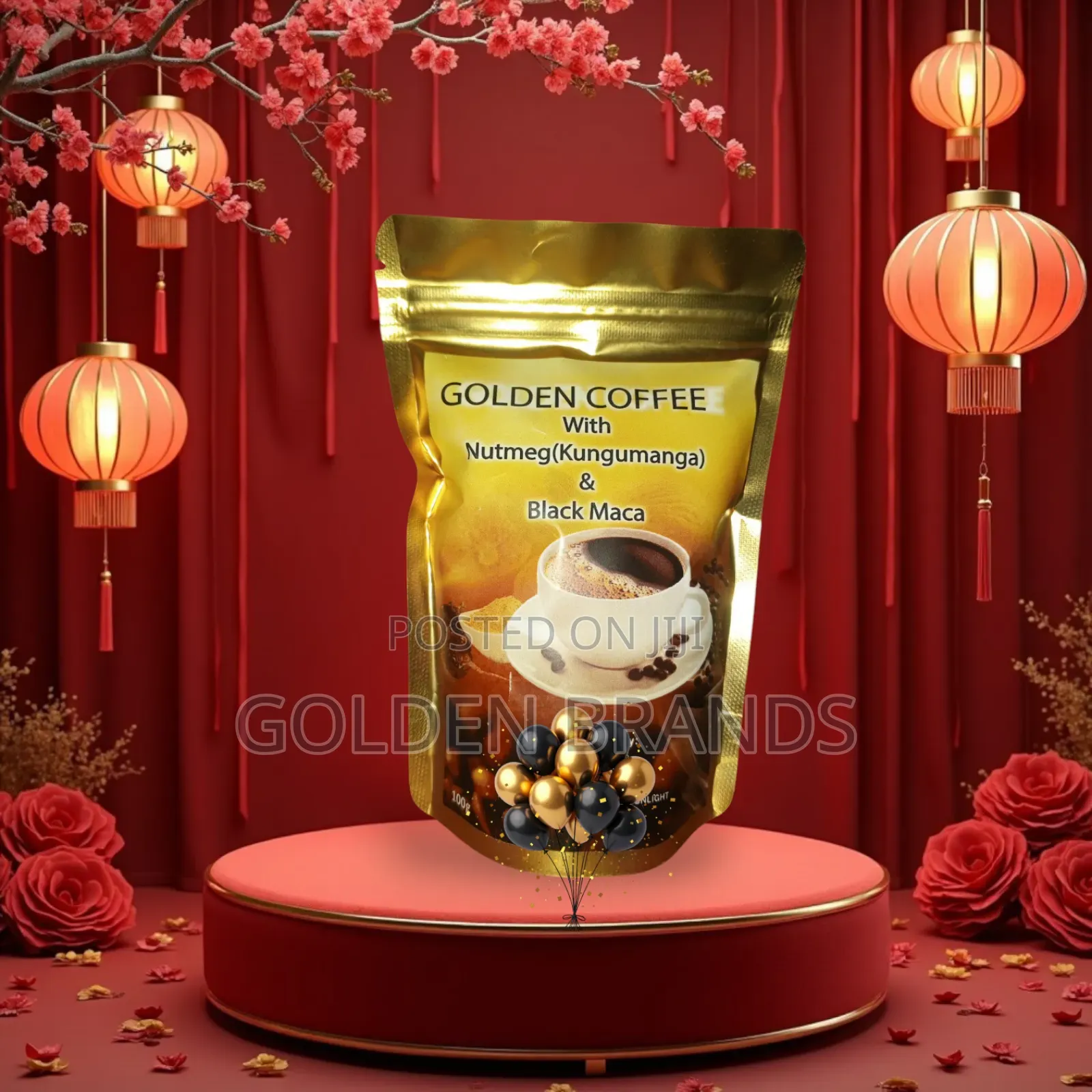 Original Golden Coffee Stamina, Performance, Strength, Mood