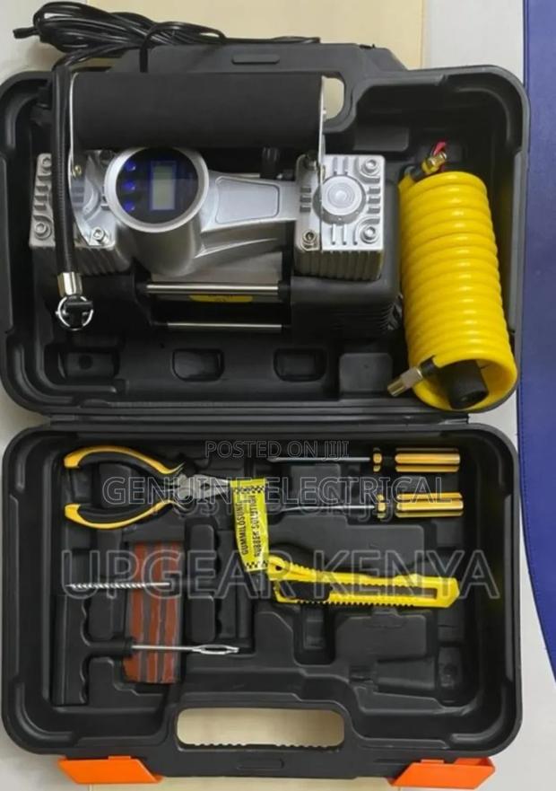 Car Compressor With Tools Kits