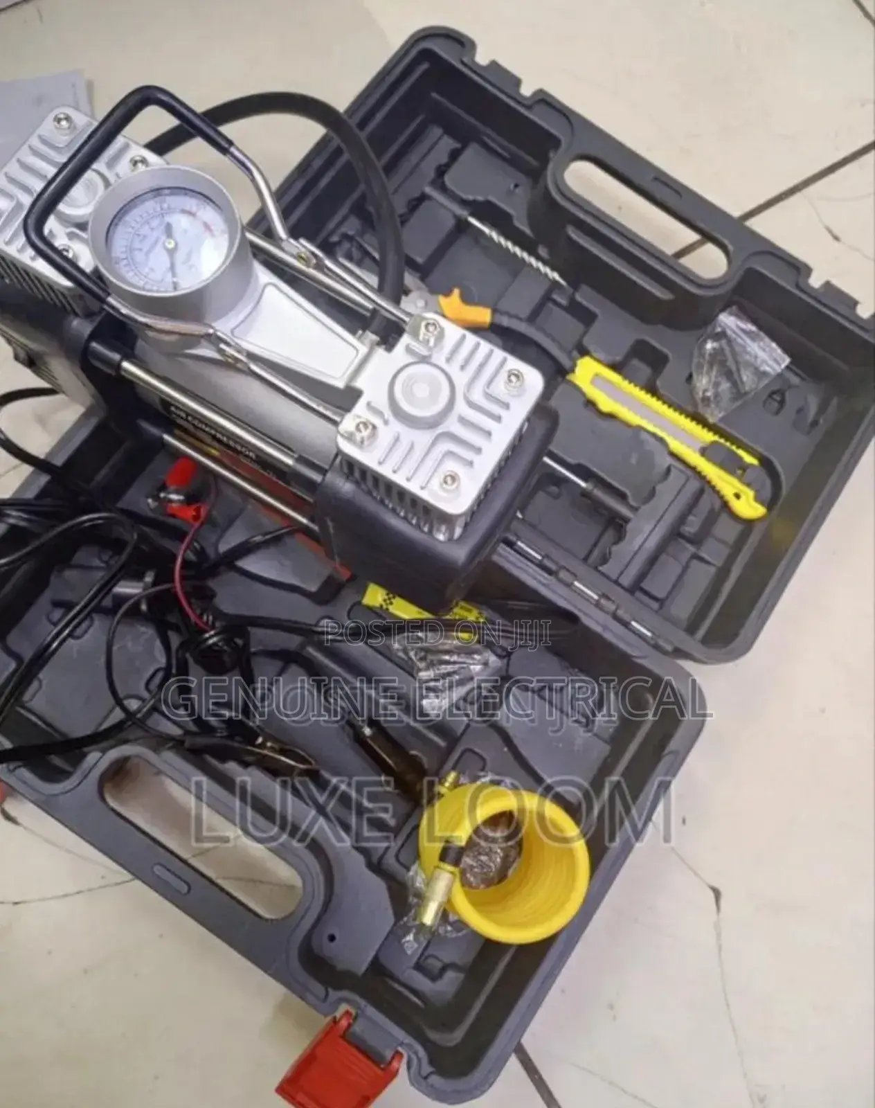 Vehicle Compressor With Tools Kits
