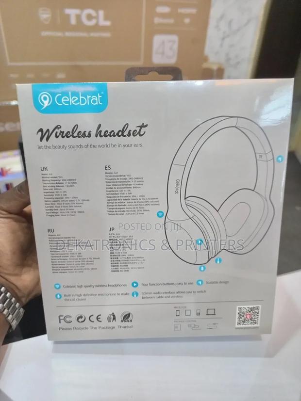 Celebrat A18 Wireless Headphones - thumbnail 2