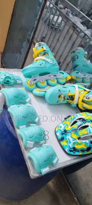Kids’ Adjustable Inline Skates – Full Set for Endless Fun
