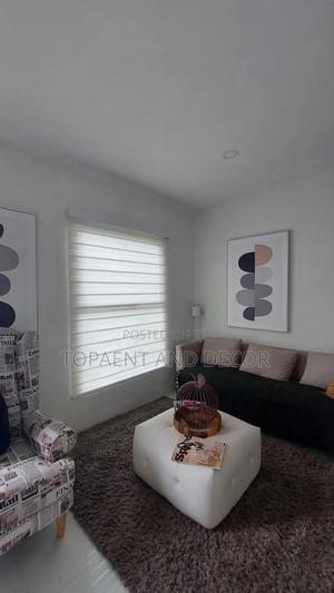 White Korean Combi Office Roller Window Blinds Zebra Blinds - thumbnail 2