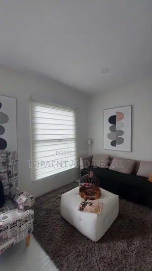 White Korean Combi Office Roller Window Blinds Zebra Blinds