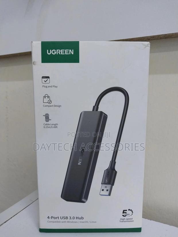 Ugreen Usb Hub 3.0 Usb Splitter 4 Port Ultra Slim With 5gbps