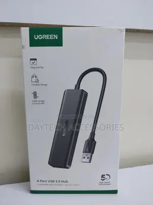 Ugreen Usb Hub 3.0 Usb Splitter 4 Port Ultra Slim With 5gbps