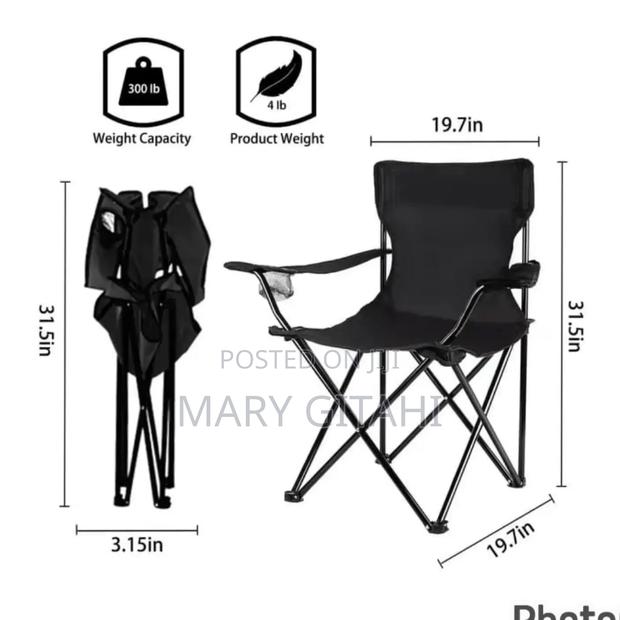 Portable and Foldable Camping Chair at Availlable Colours - main view