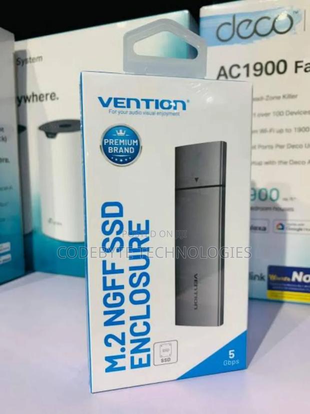 Vention M.2 NGFF SSD Enclosure (USB 3.1 Gen 2-C) Gray - main view