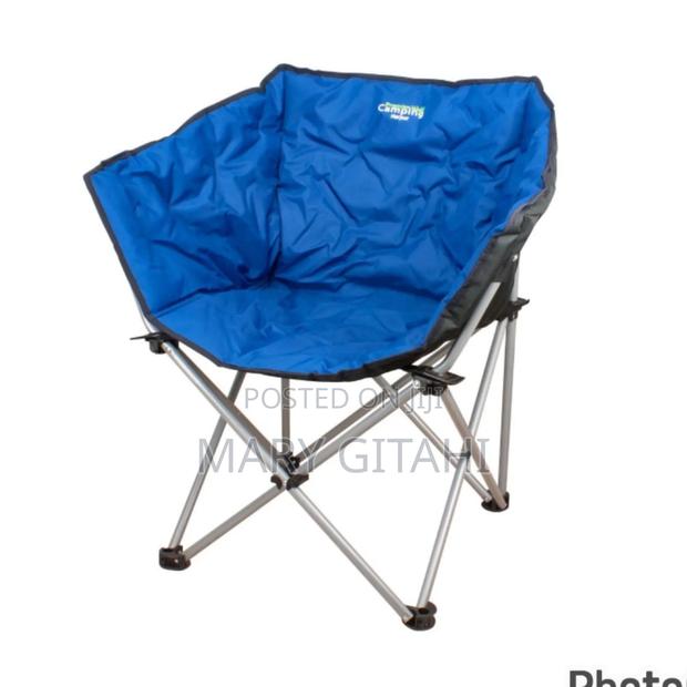 Outdoor Camping Folding Chair - Green - Black - At  - main view