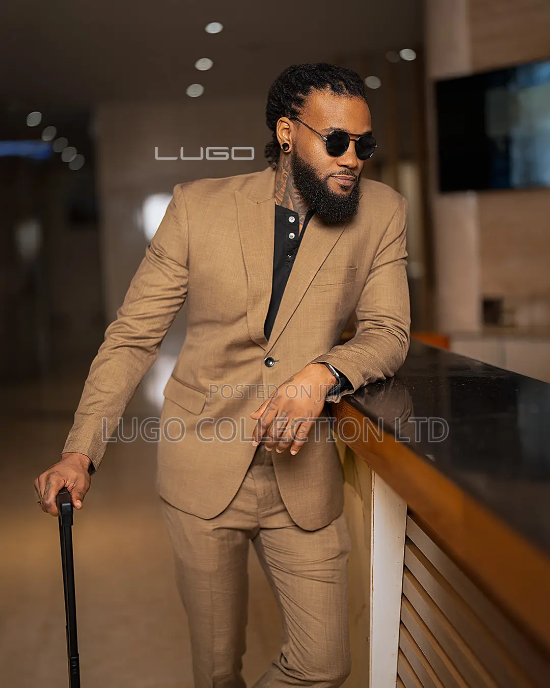 Men’S Suitscamel Brown Suit