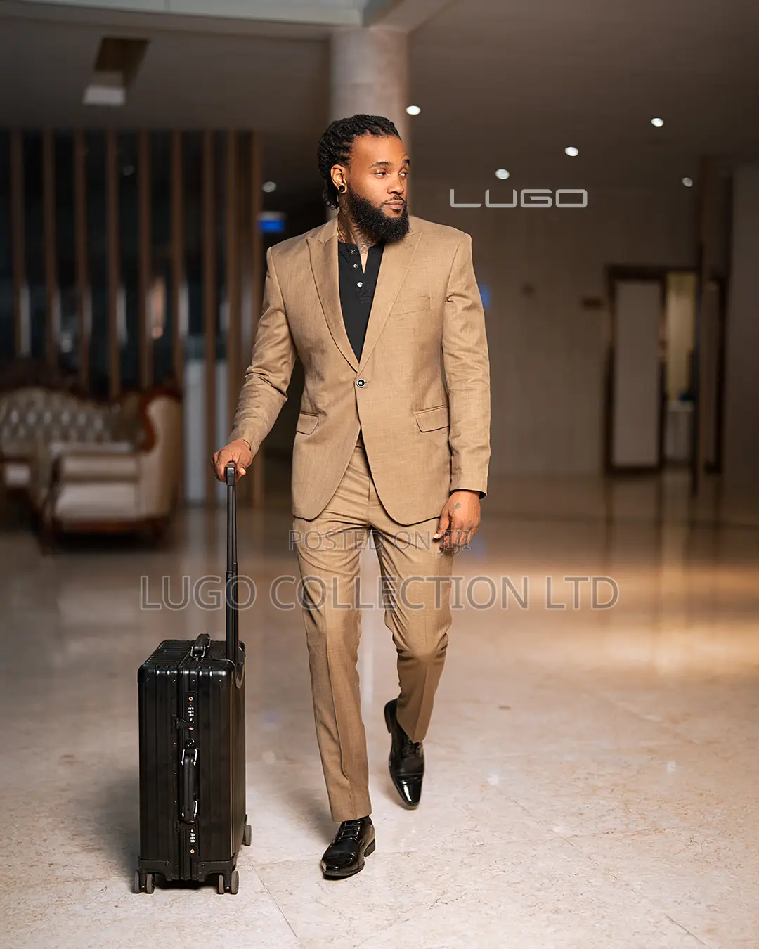 Men’S Suitscamel Brown Suit