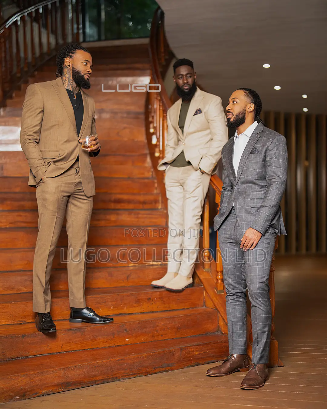 Men’S Suitscamel Brown Suit