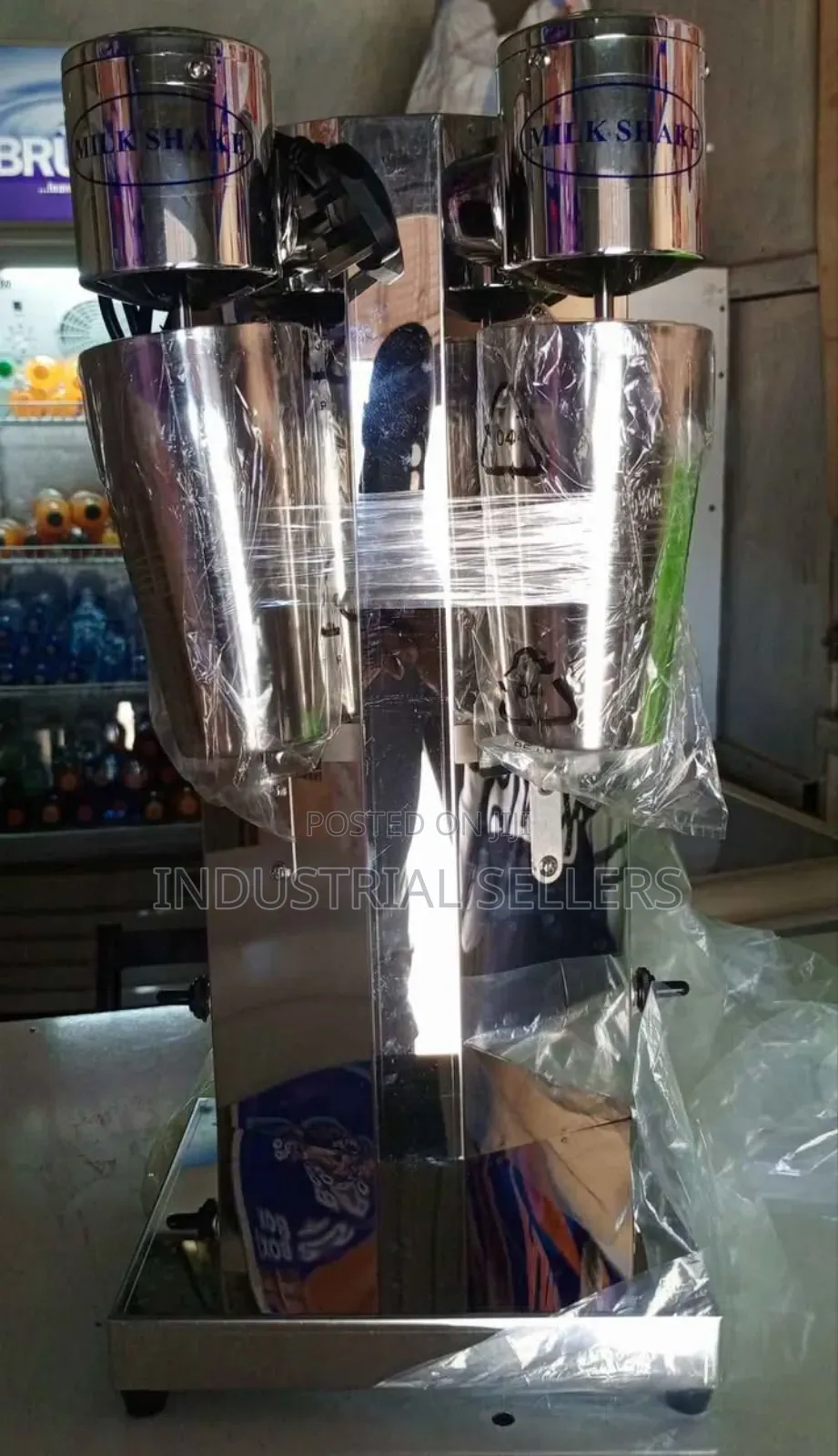 Electric Double Milk Shaker Machine