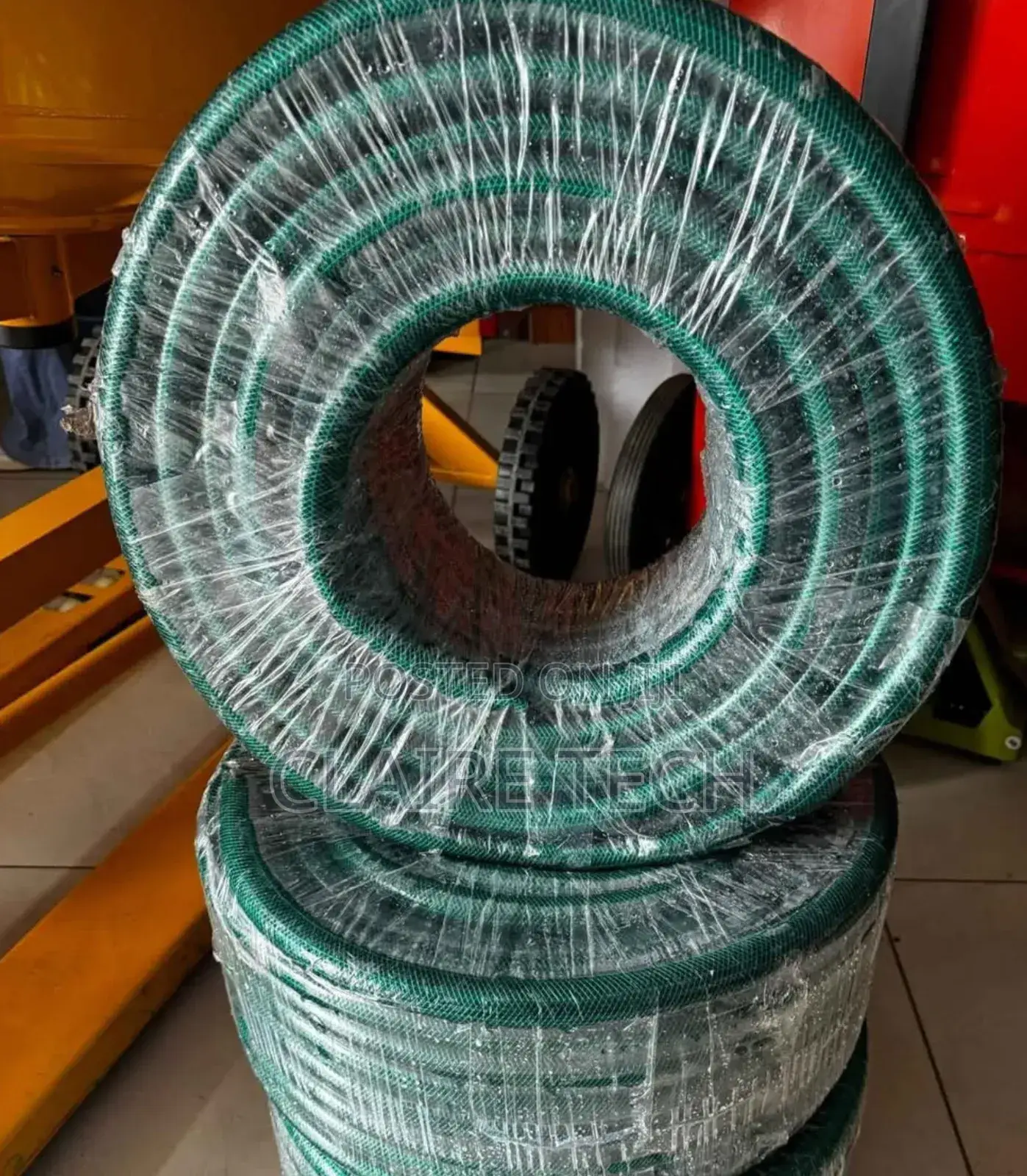 30meters Green Braided Pipe 0.5inch