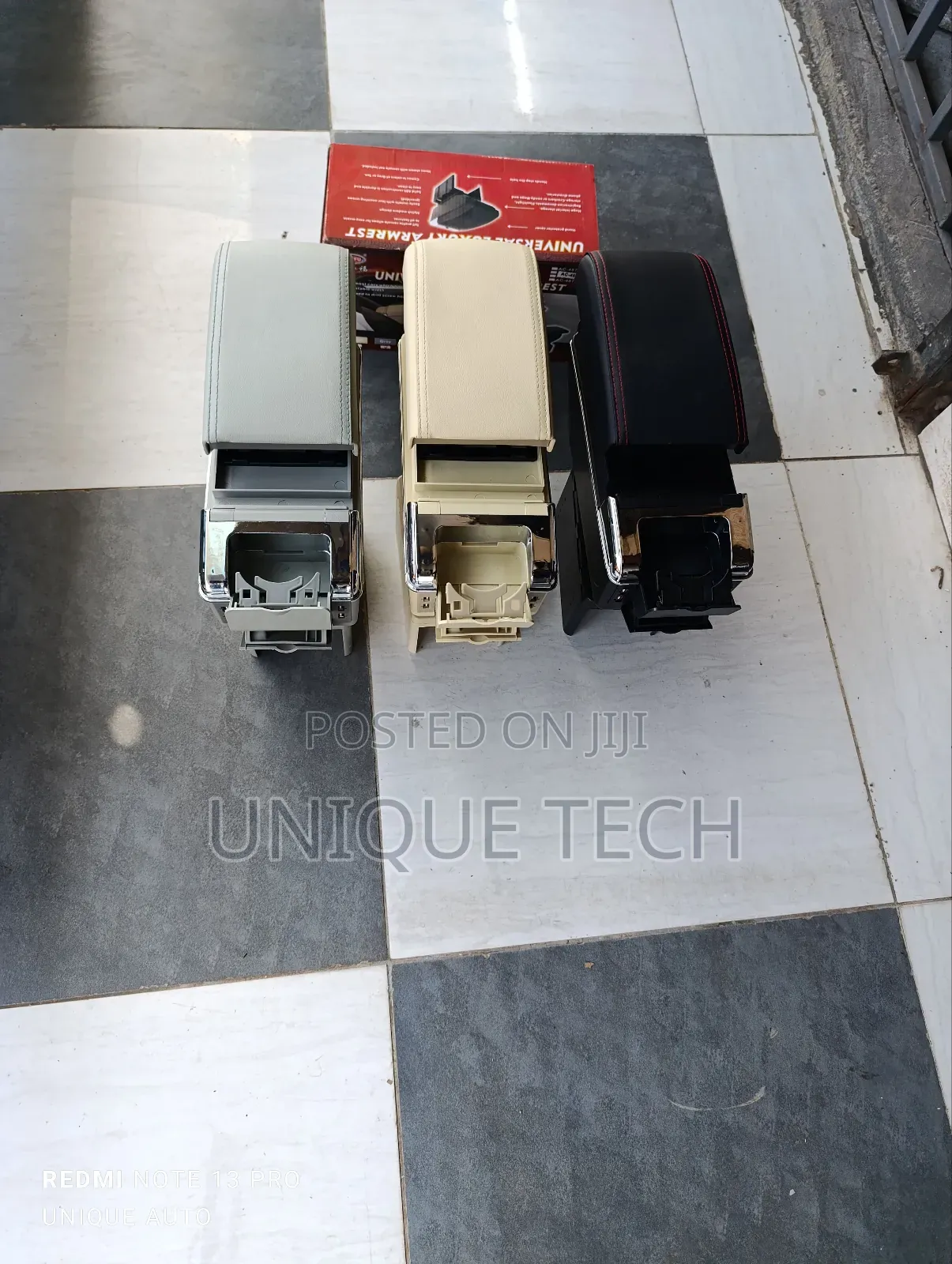 Universal Fit Car Armrest:Storage,Comfort 7 Usb Ports