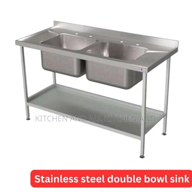 Double Basin Stainless Steel Sink