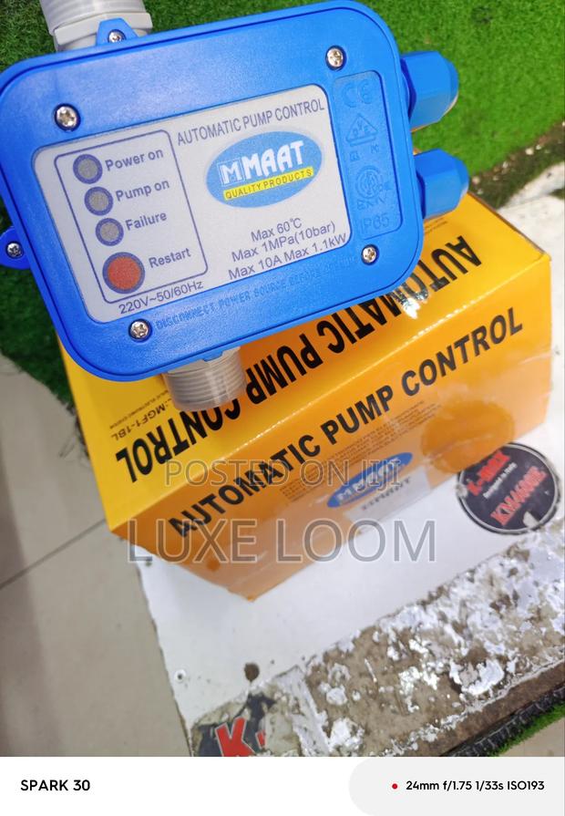 Automatic Water Pump Control - main view