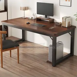 Modern Simple Style Rectangular Auburn Lumber Work Desk