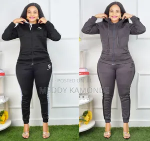 Cute Grey/Pink Tracksuit