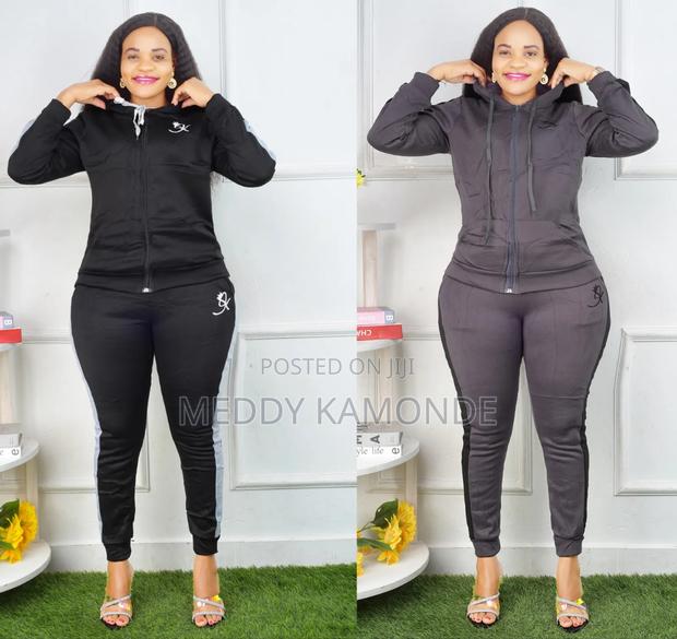 Cute Grey/Pink Tracksuit