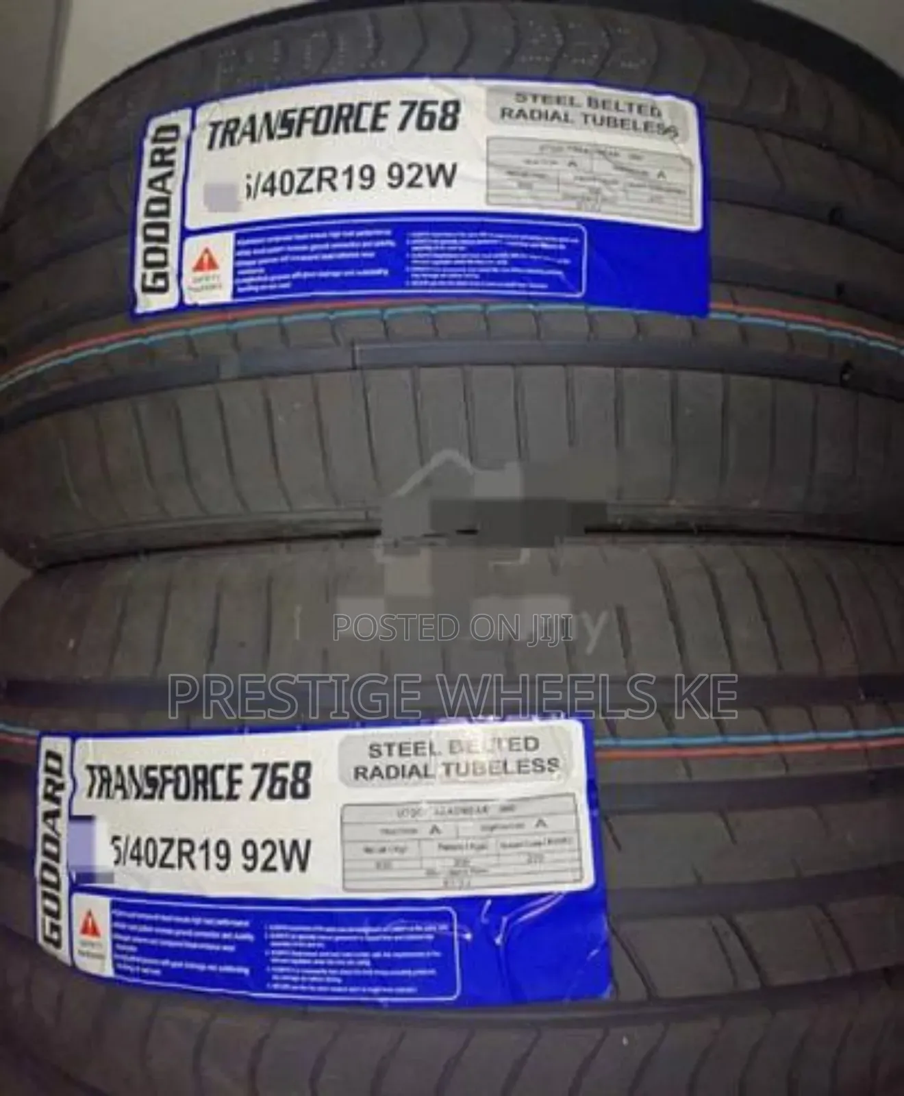 255/40r19 Goddard Tires