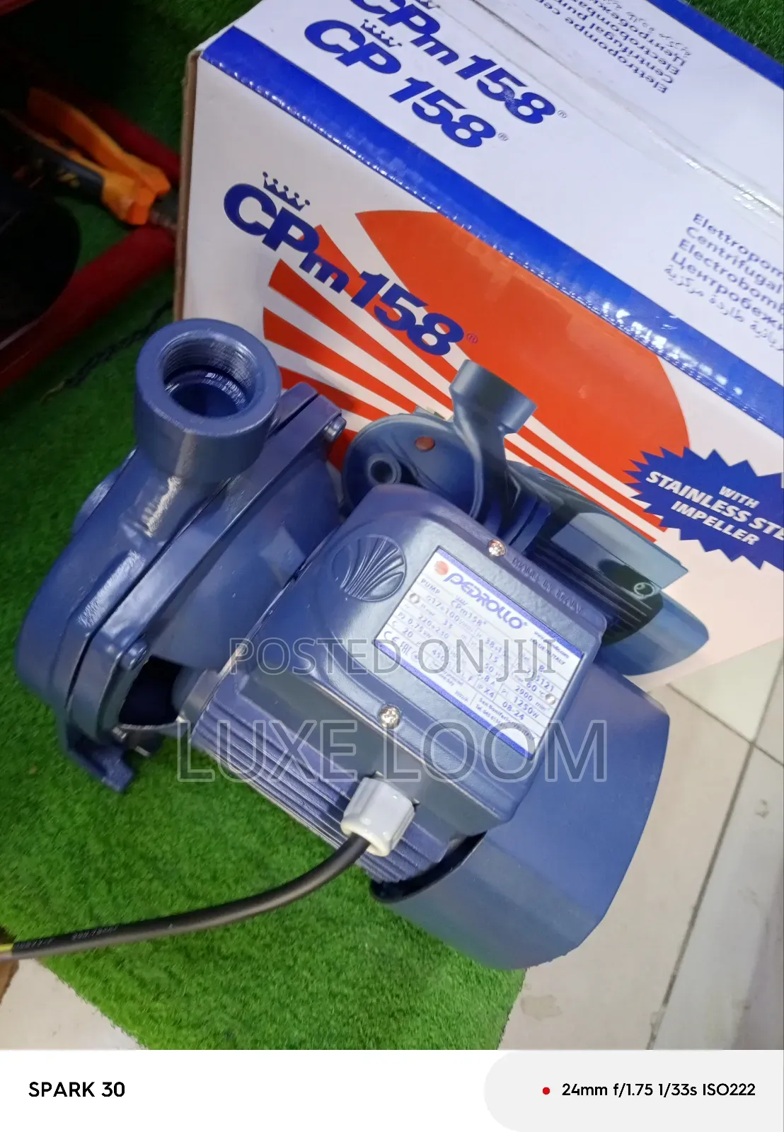 Pedrollo Booster Water Pump 1hp