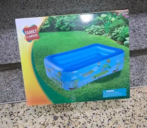 Inflatable Family Fun Pool With Pump