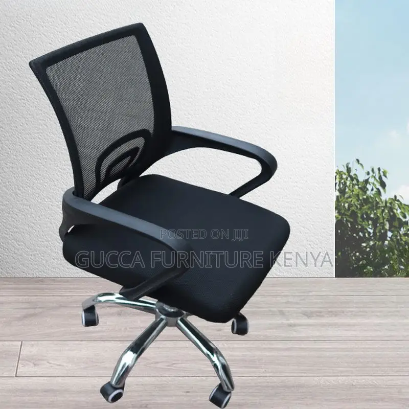 Office Chairs: Mid Back Mesh Administrative Staff Chair