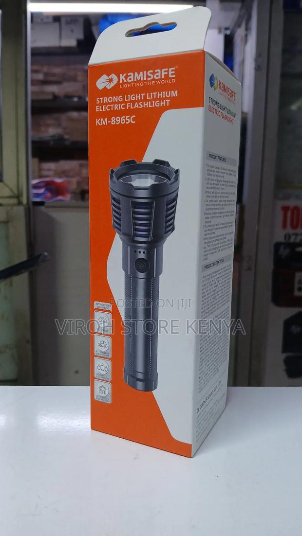Kamisafe KM-8965C Security Torch Long Range Flashlight - thumbnail 3
