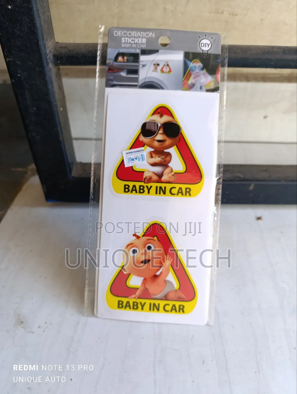 Keep Distance!Baby on Board Stickers, Cute Visible