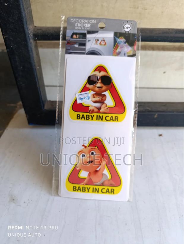 Keep Distance!Baby on Board Stickers, Cute Visible